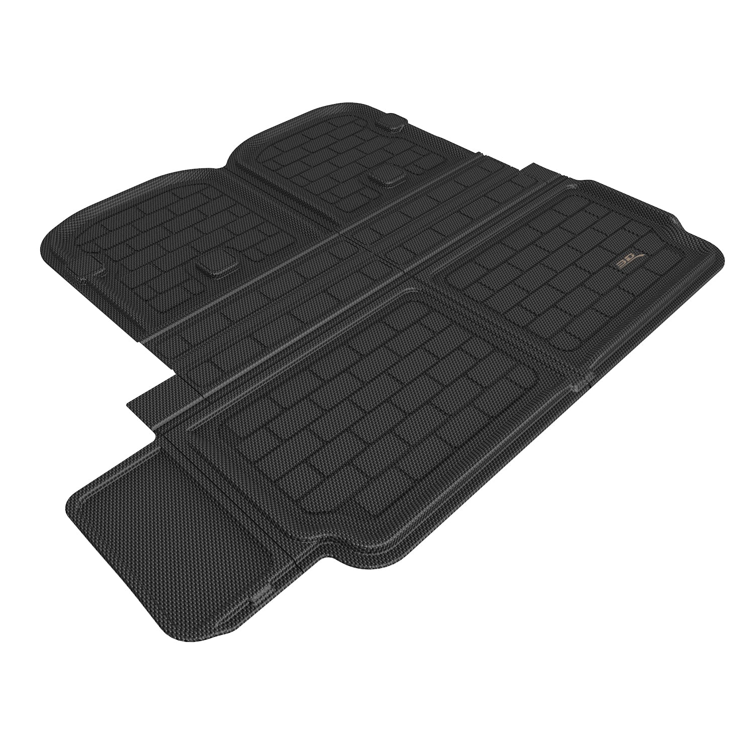 2022+ | Model X 6 Seater - 3D MAXpider KAGU Floor & Cargo Mats - Row 1, 2, & 3 and Trunk/Frunk - Image 17