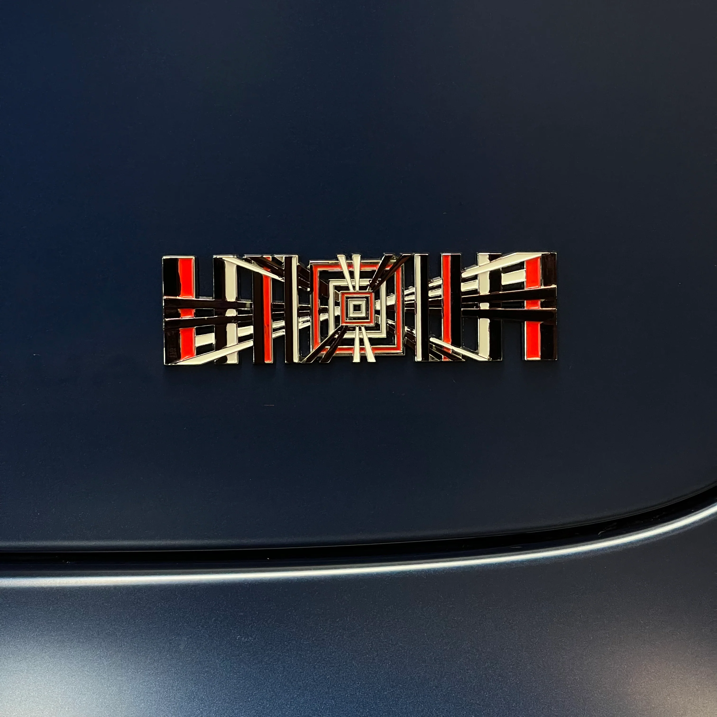 Tesla Plaid Spaceballs Tribute, Die-Cast Aluminum Badge Trunk Emblem - PLAID - Image 12