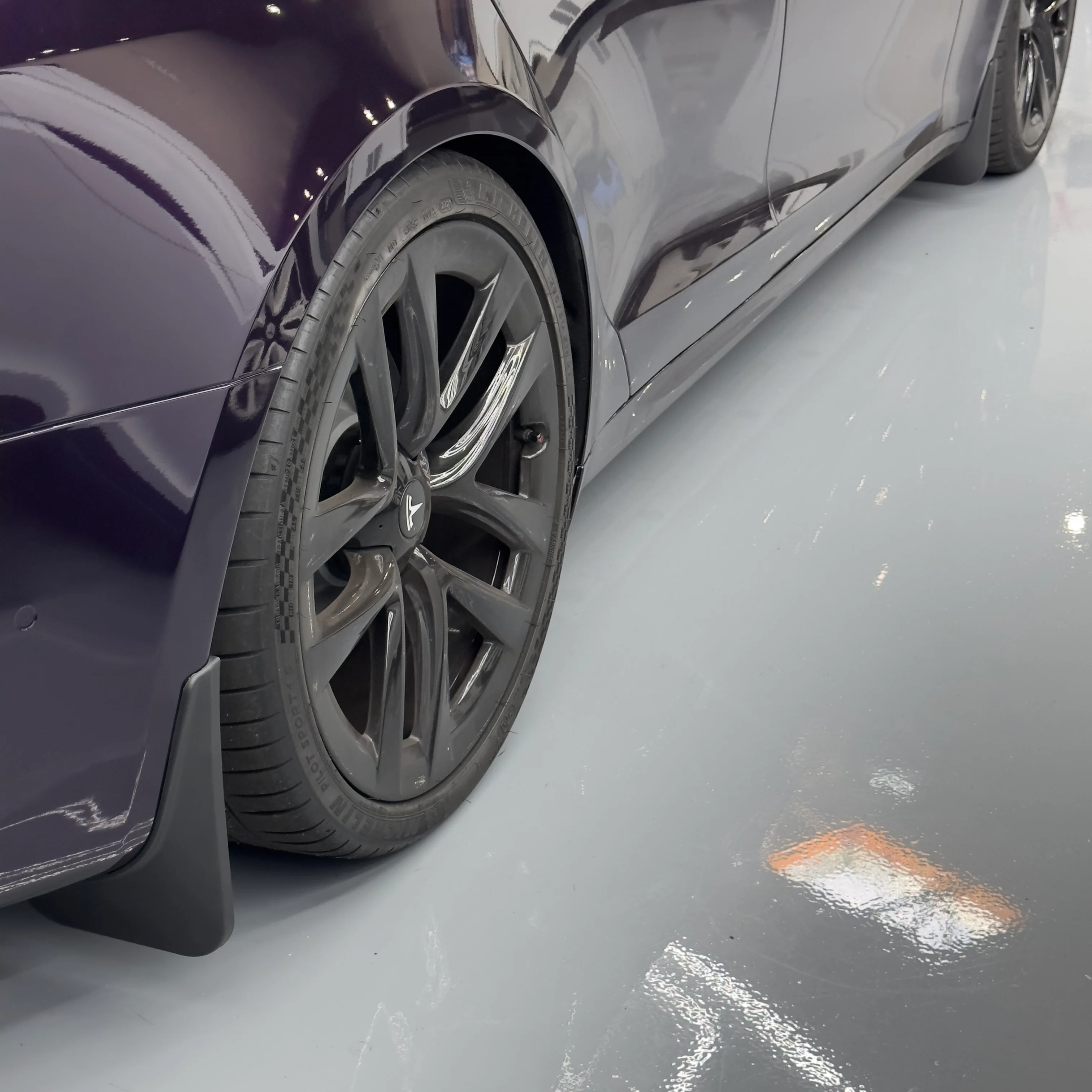 2021+ | Model S Plaid & Long Range Mud Flaps - Screwless (Set of 4) - Image 17