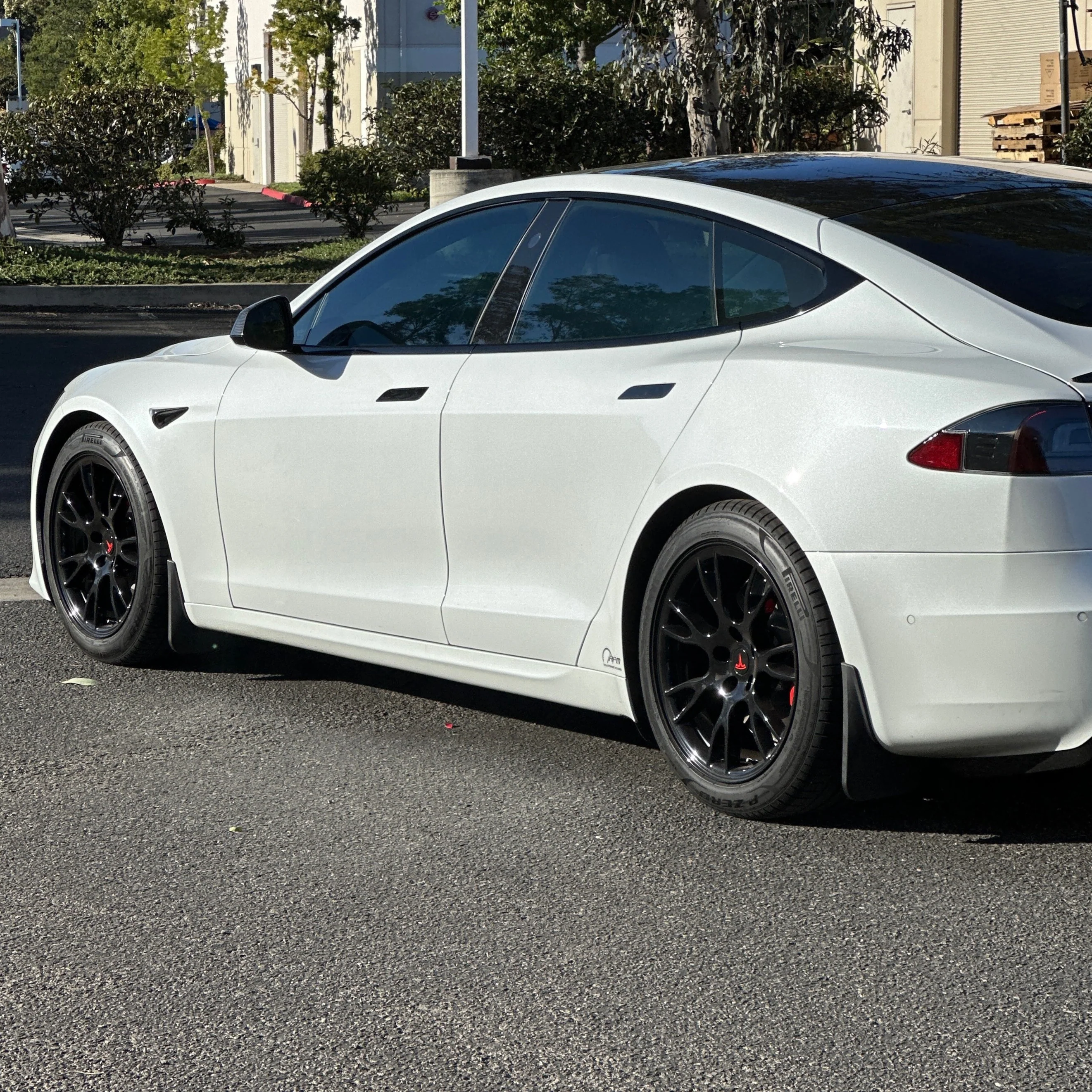 2021+ | Model S Plaid & Long Range Mud Flaps - Screwless (Set of 4) - Image 3