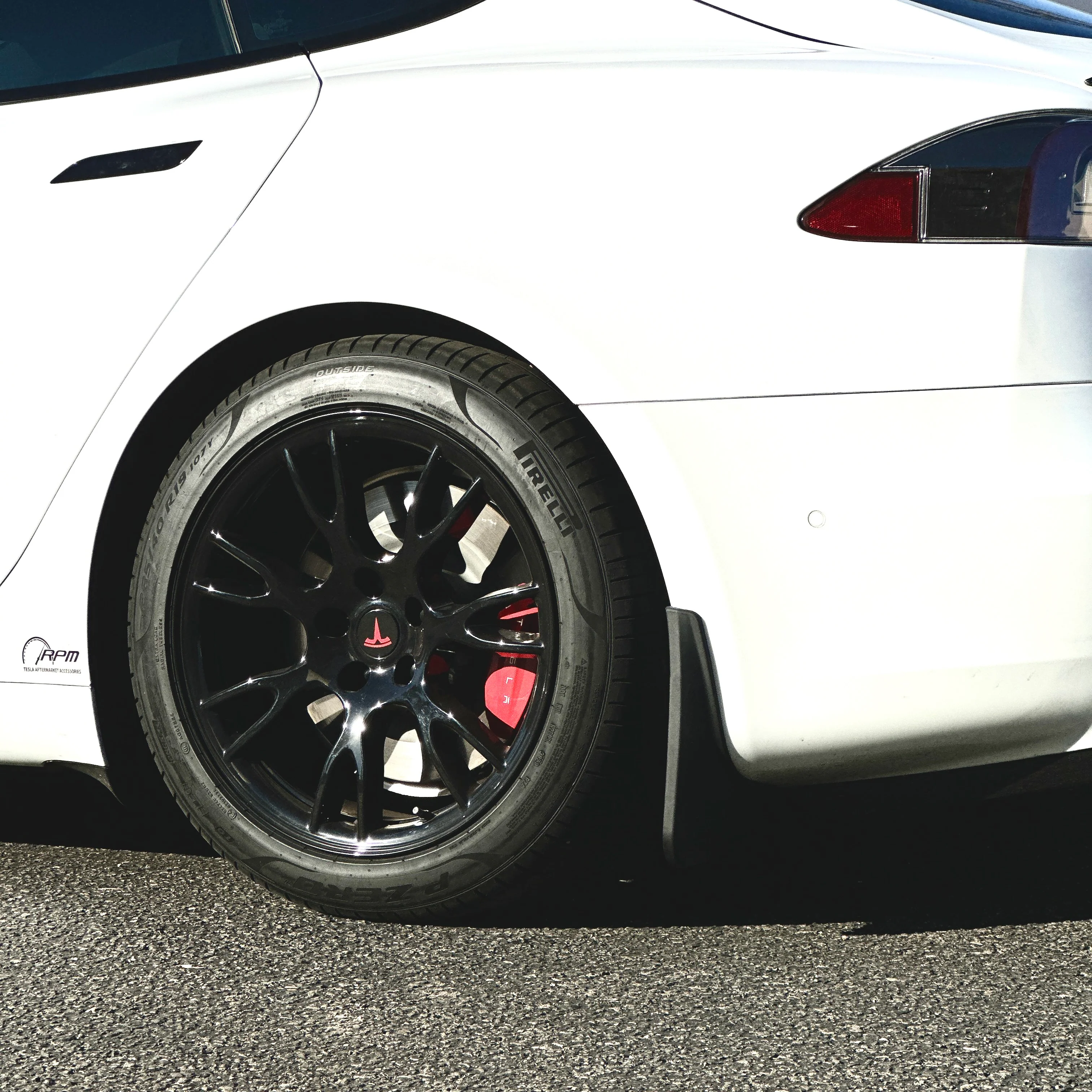 2021+ | Model S Plaid & Long Range Mud Flaps - Screwless (Set of 4) - Image 6