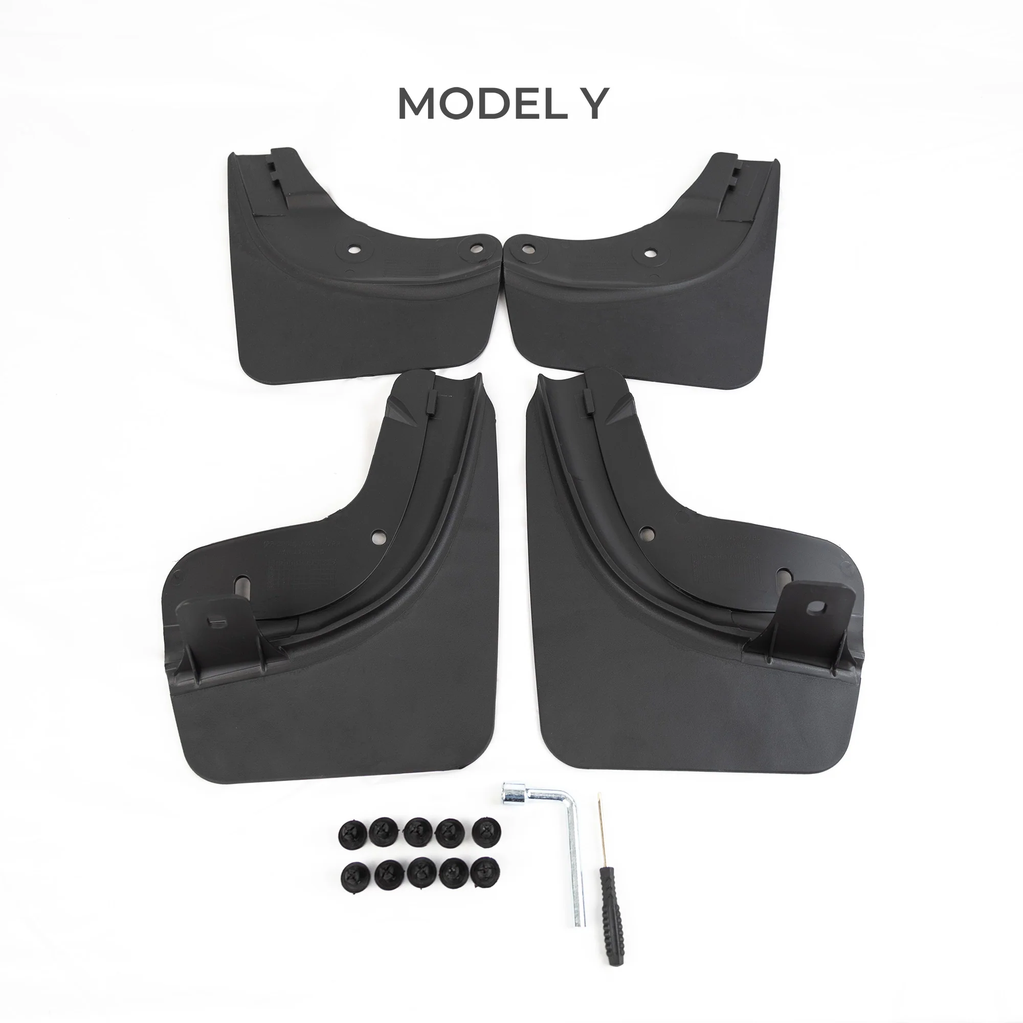 2017+ | Model 3 & Y Mud Flaps Bendable & Flexible - Screwless (Gen. 2) - Set of 4 - Image 9