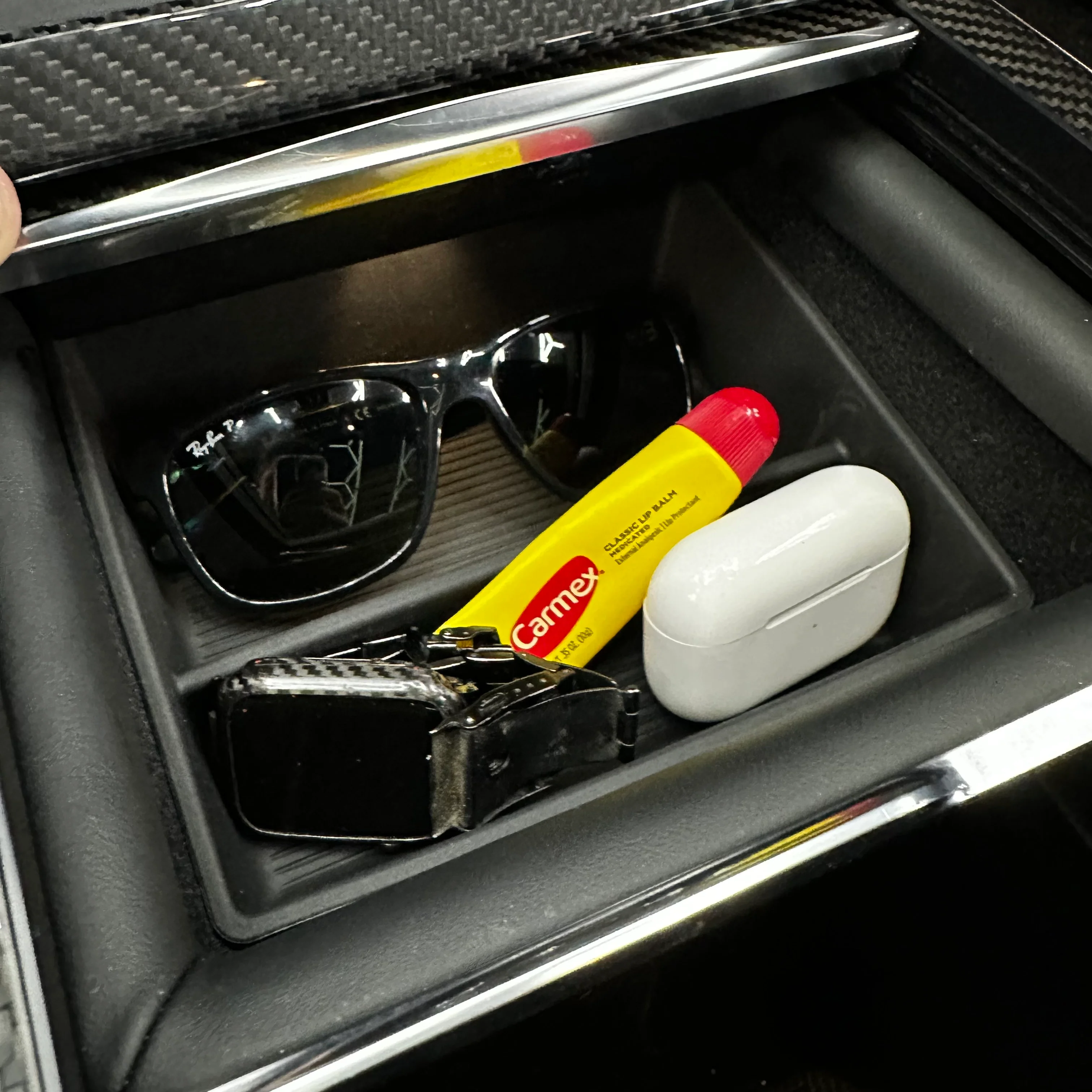2021+ | Model S & X Center Console Organizing Tray - Silicone Rubber - Image 5