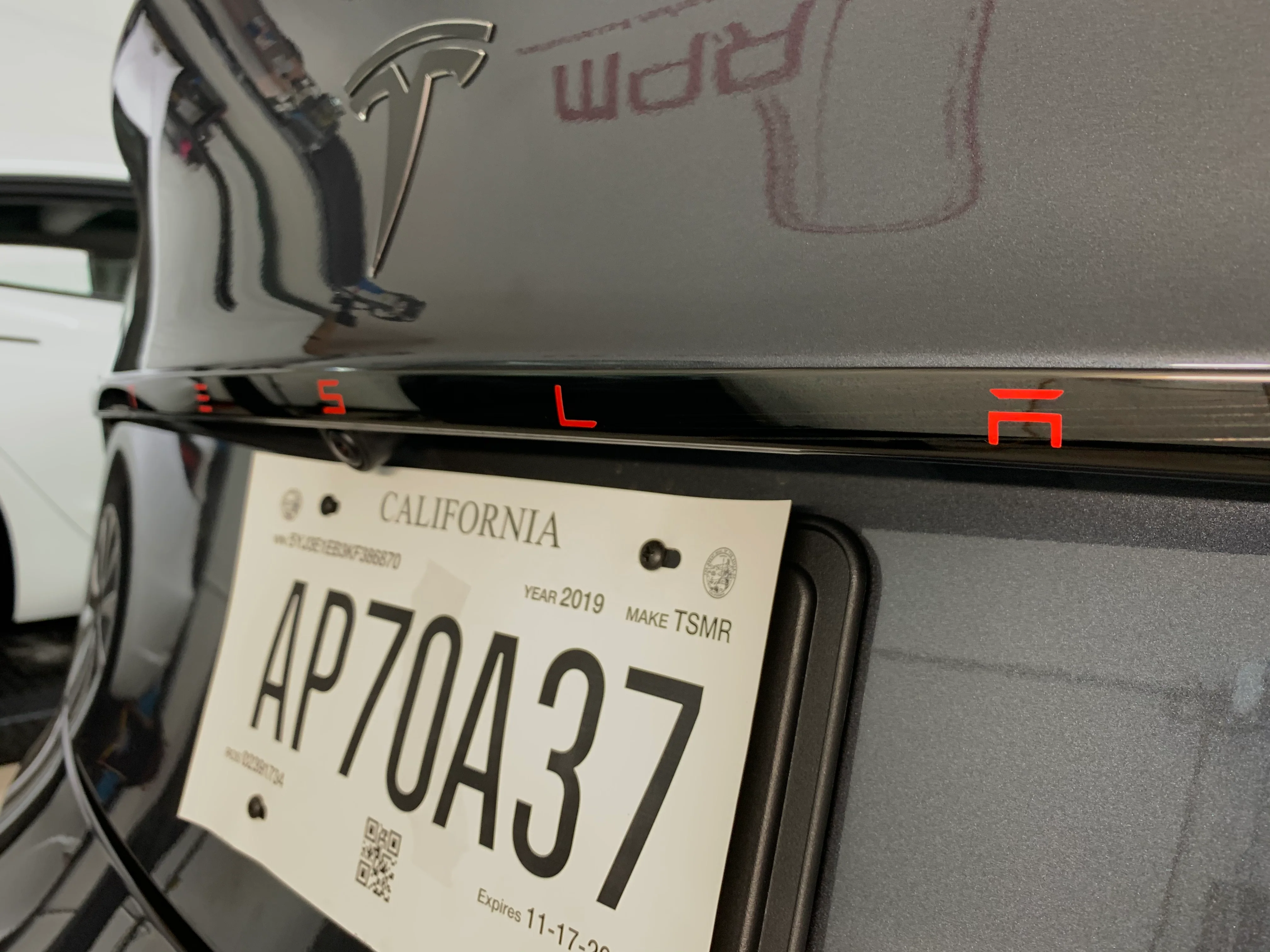 Model 3 Aluminum Tailgate Applique - Approx. 30.5" Length - Image 10