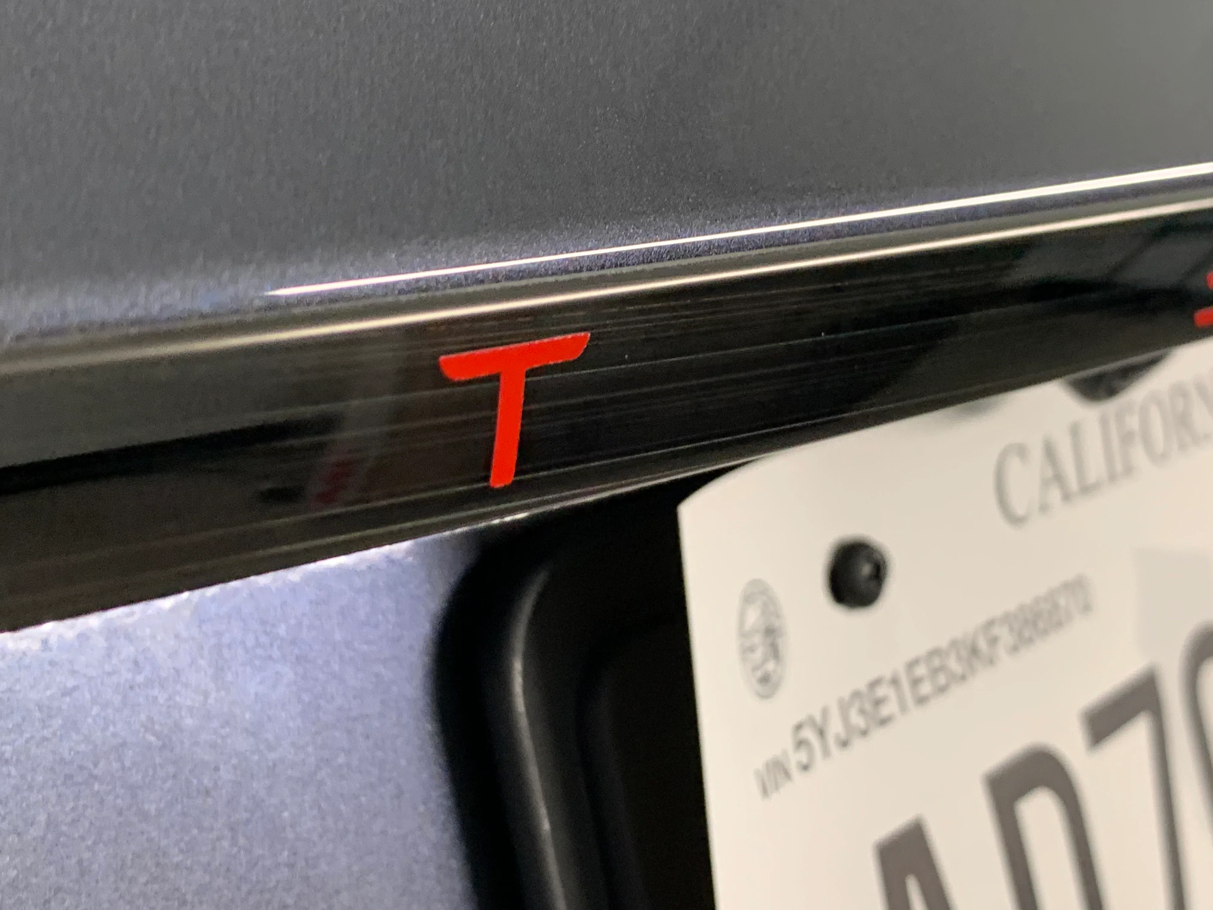 Model 3 Aluminum Tailgate Applique - Approx. 30.5" Length - Image 11