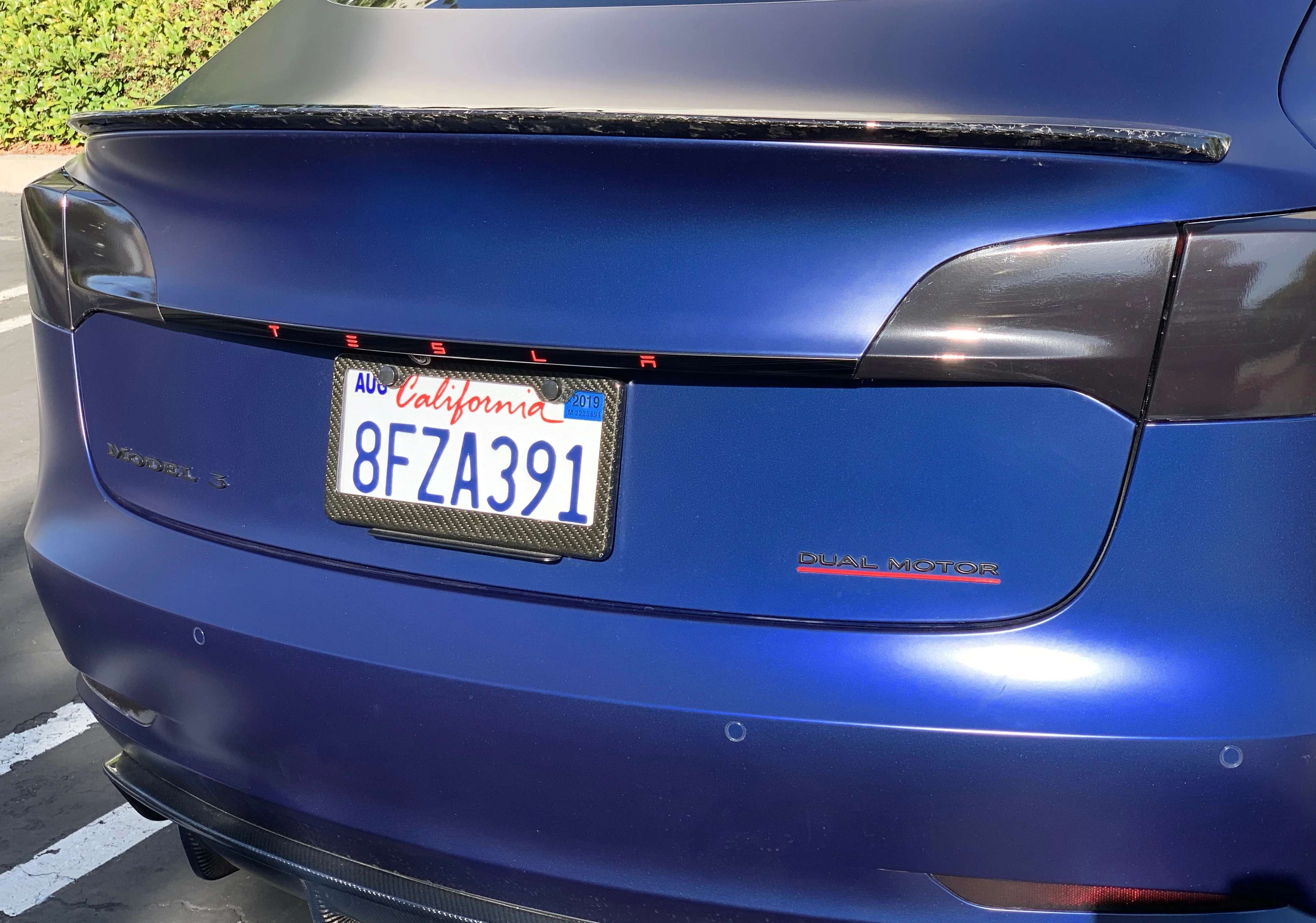 Model 3 Aluminum Tailgate Applique - Approx. 30.5" Length - Image 8