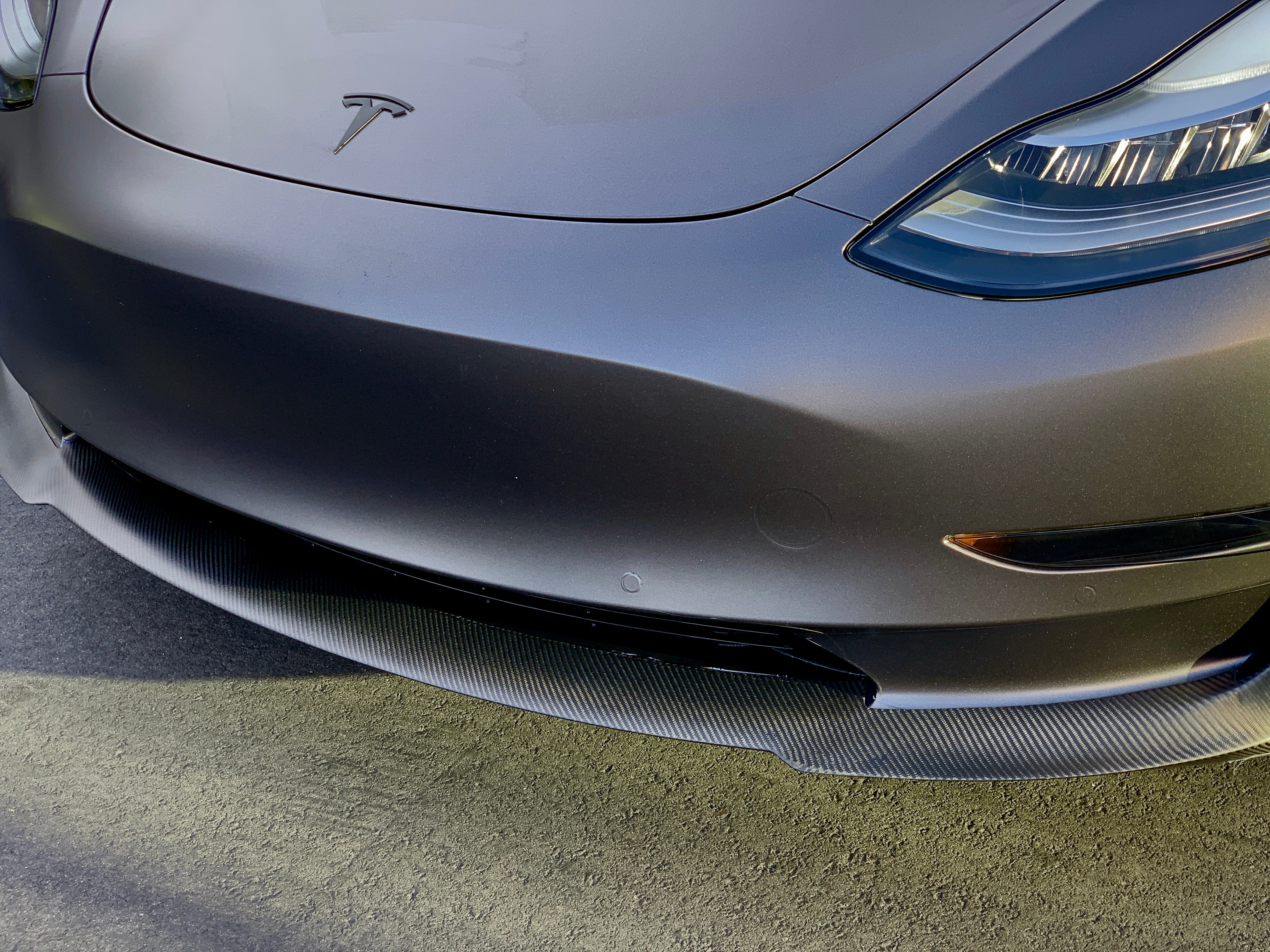 2017-2023 | Model 3 Front Lip Gen. 2 - Real Molded Carbon Fiber - Image 27
