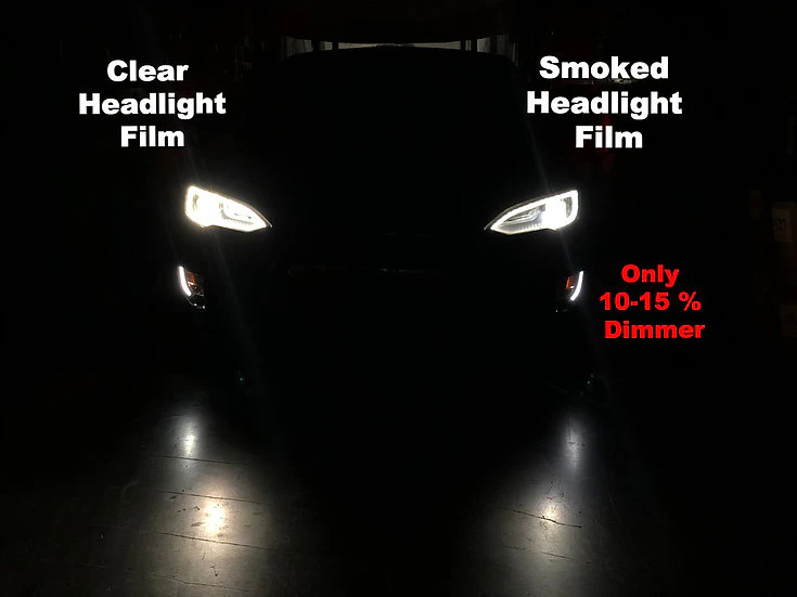 Model S Headlight & Fog Light Protection Film (Set of 4) - Clear or Smoked - Image 7