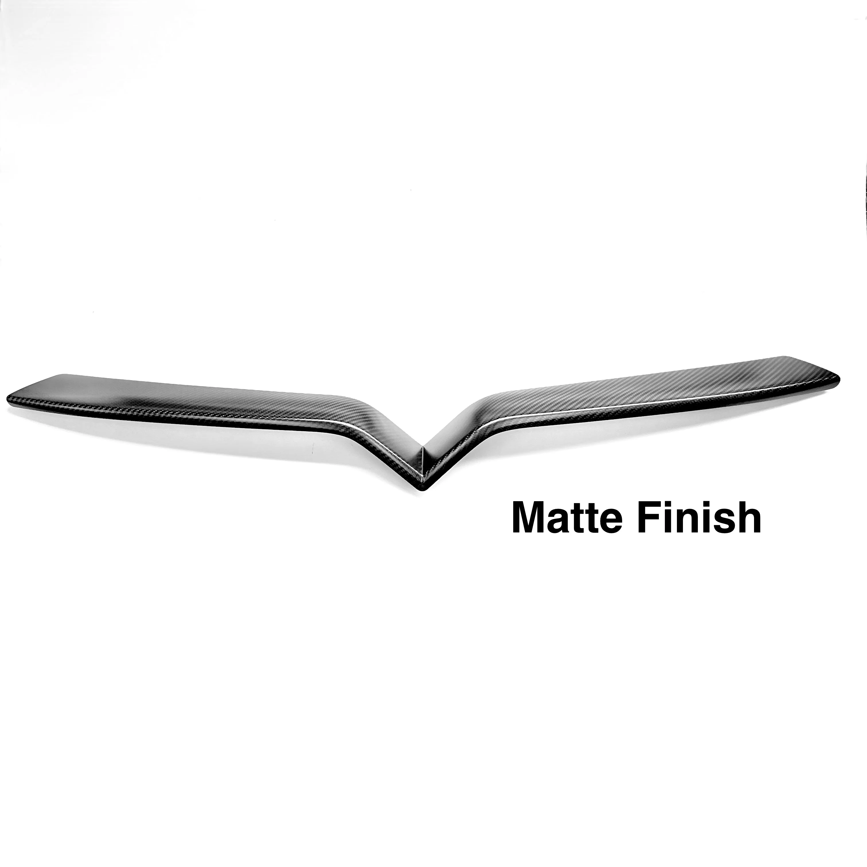 2017+ | Model X Front End Inlay - Real Molded Carbon Fiber - Image 17
