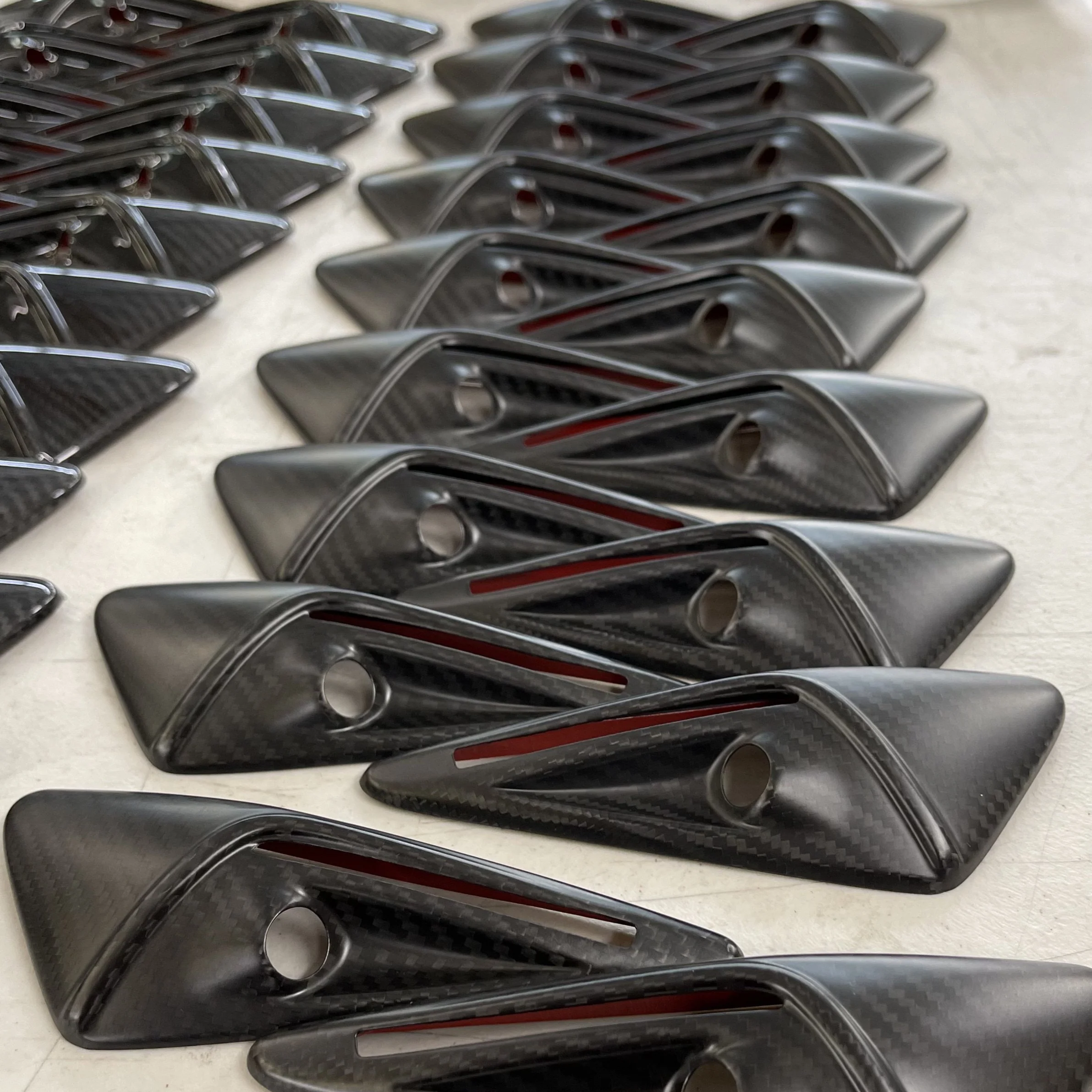 Model S3XY* Full Cover Style Turn Signal Overlays (1 Pair) - Fits Hardware 2.0 & 3.0 - Real Molded Carbon Fiber - Image 15