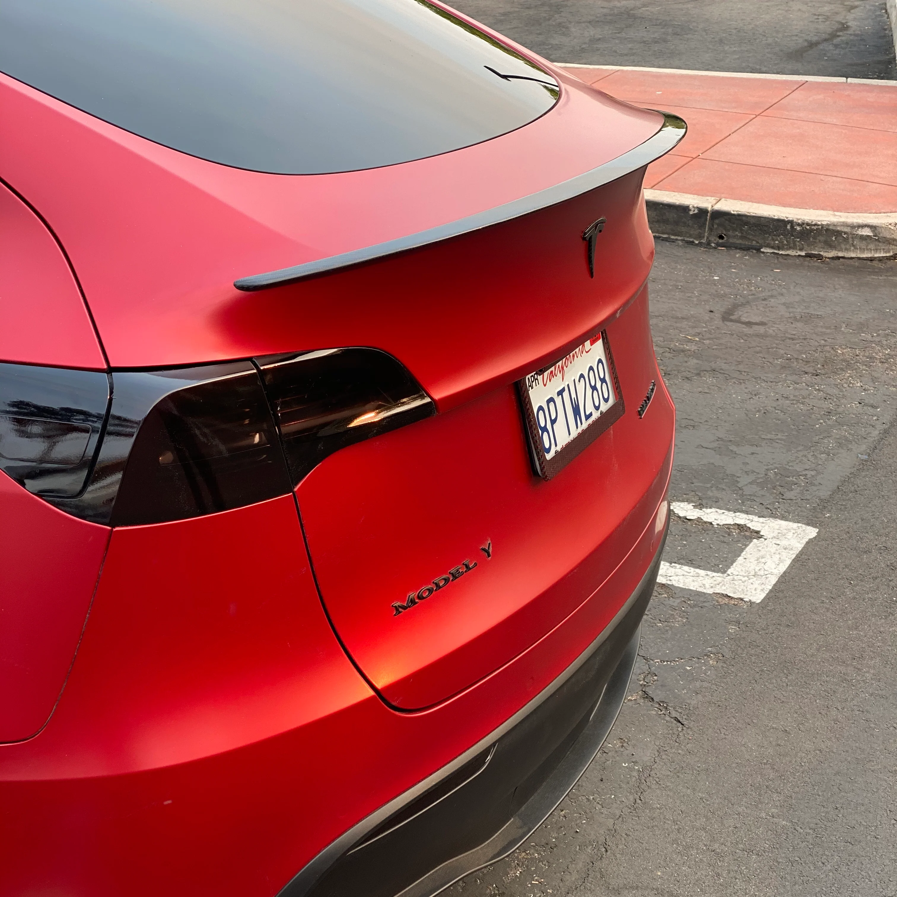 2020-2024 | Model Y Performance Spoiler - Real Molded Carbon Fiber - Image 13