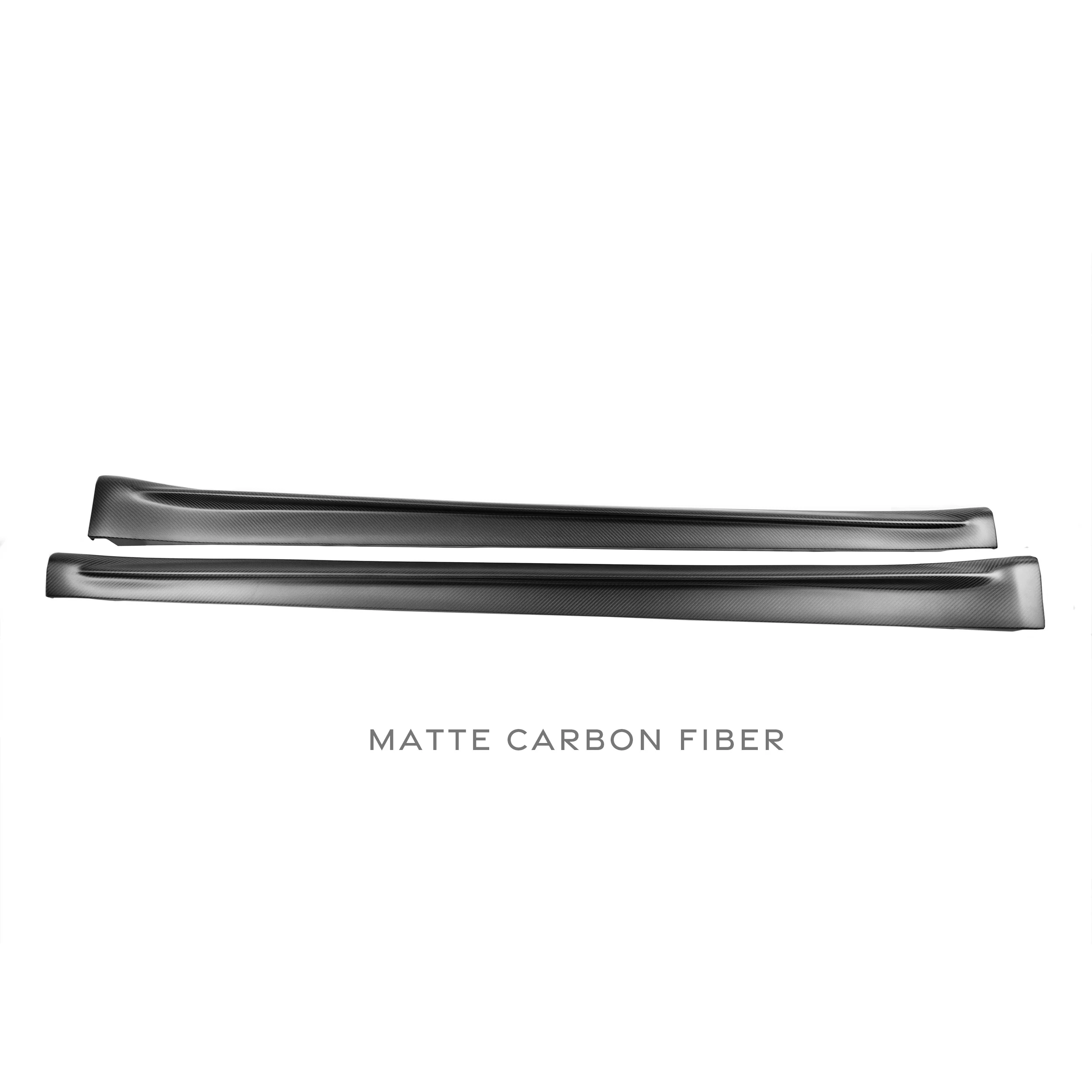 2020+ | Model Y Colossal Side Skirt Overlays - Real Dry Molded Carbon Fiber - Image 12