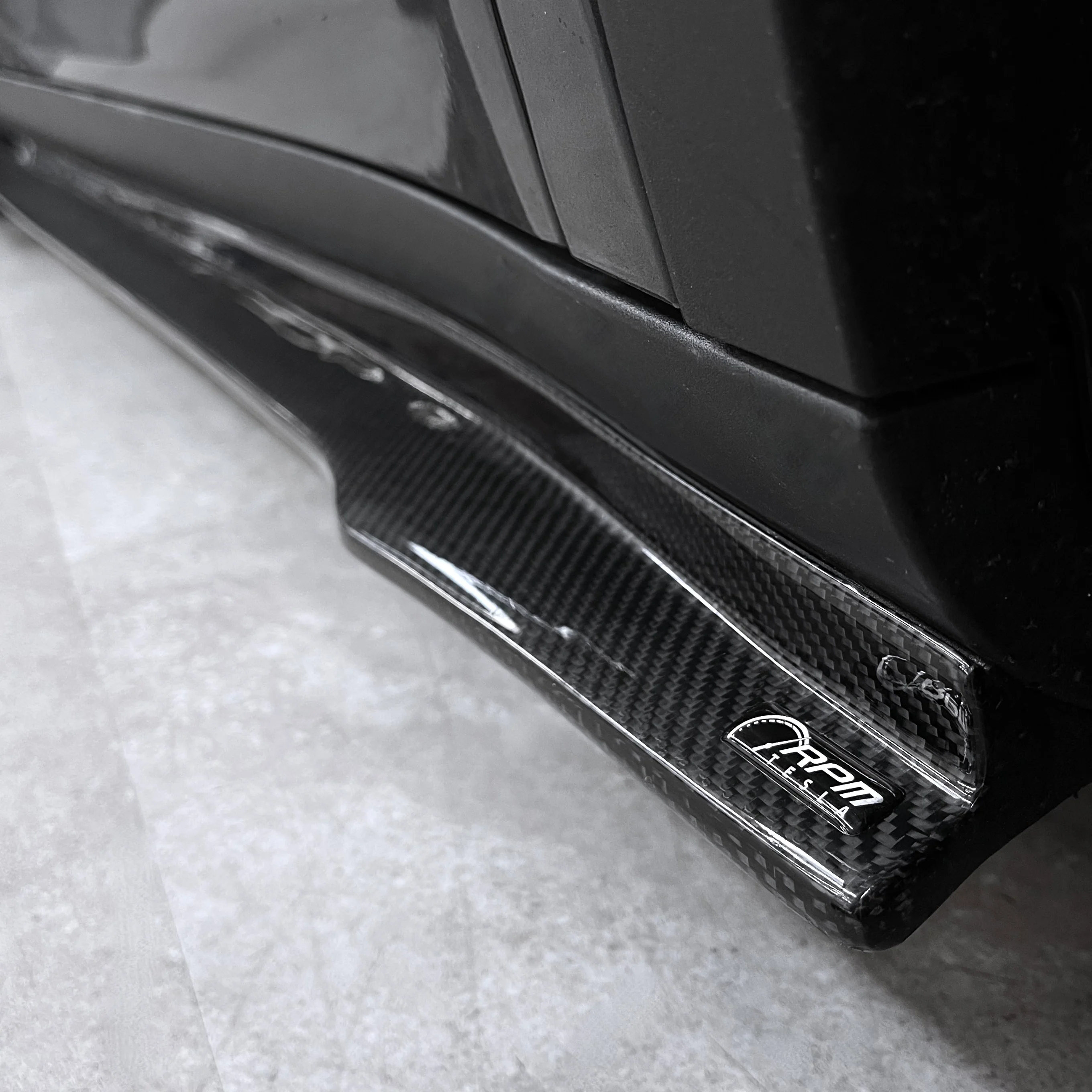 2020-2025 | Model Y Viento Aero Side Skirts (1 Pair) - Real Molded Carbon Fiber - Image 11